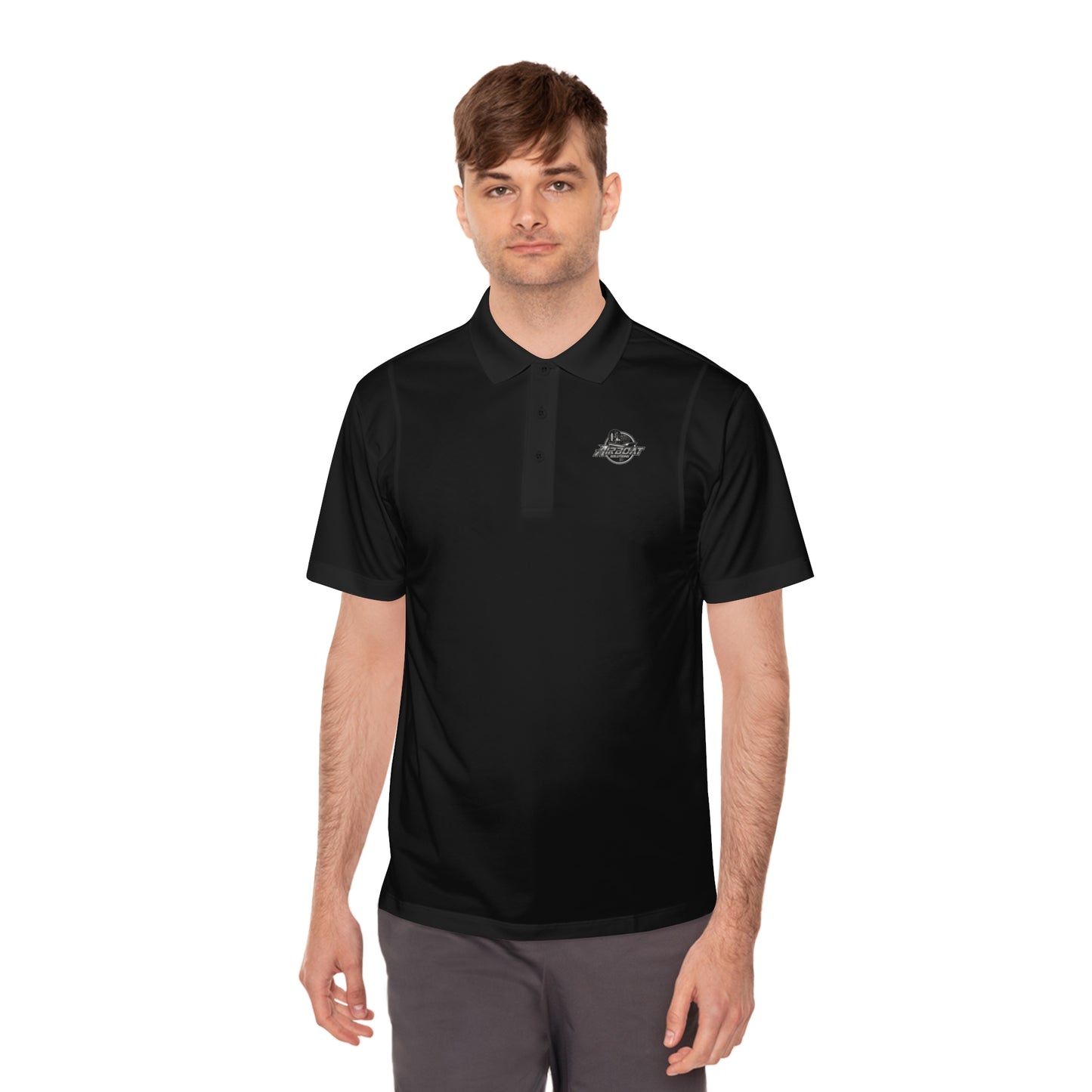 Airboat Solutions Men's Sport Polo Shirt