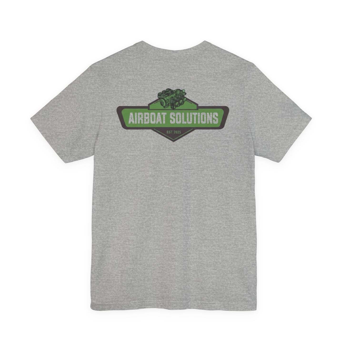 Airboat Solutions Green Plate Tee