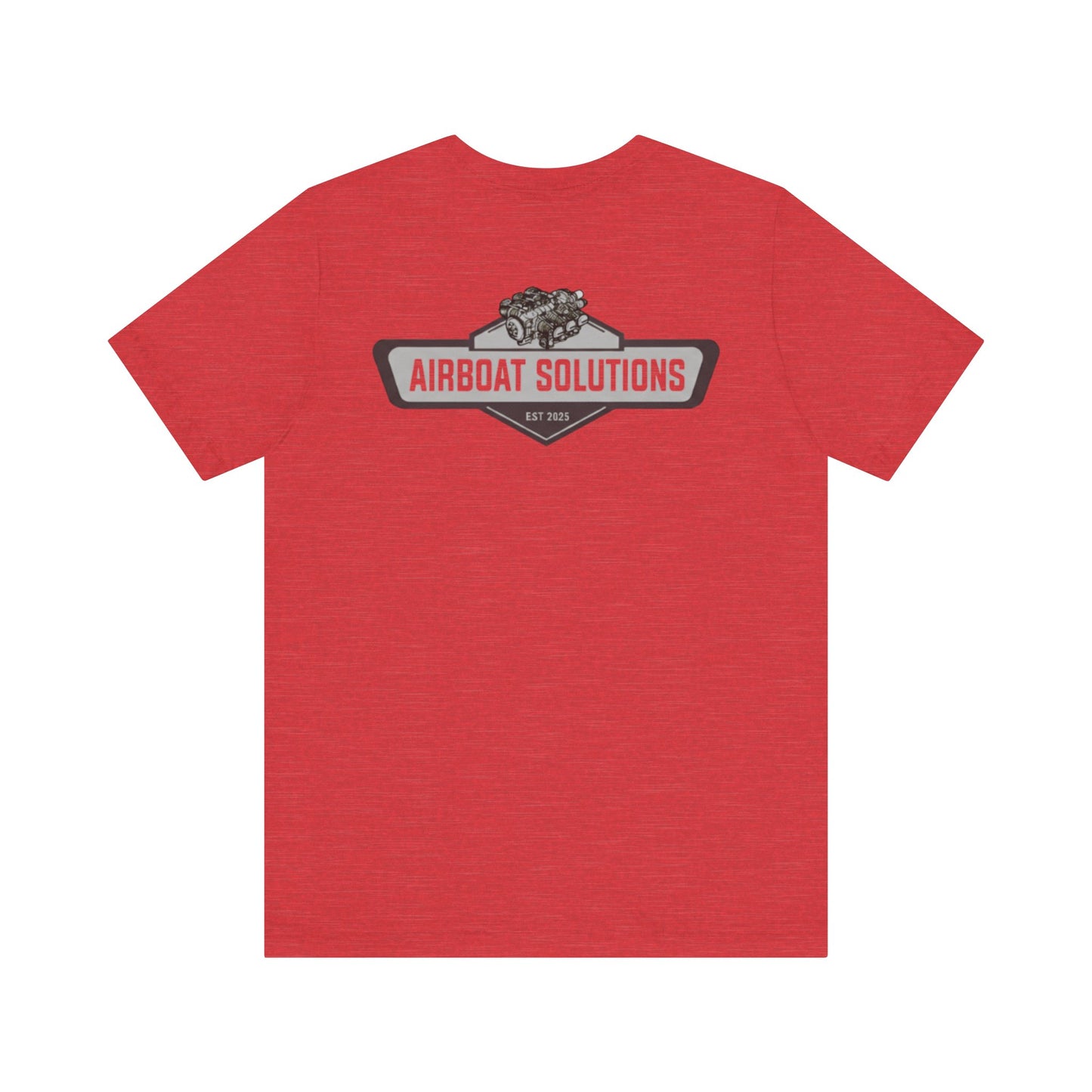 Airboat Solutions Gray Plate Tee