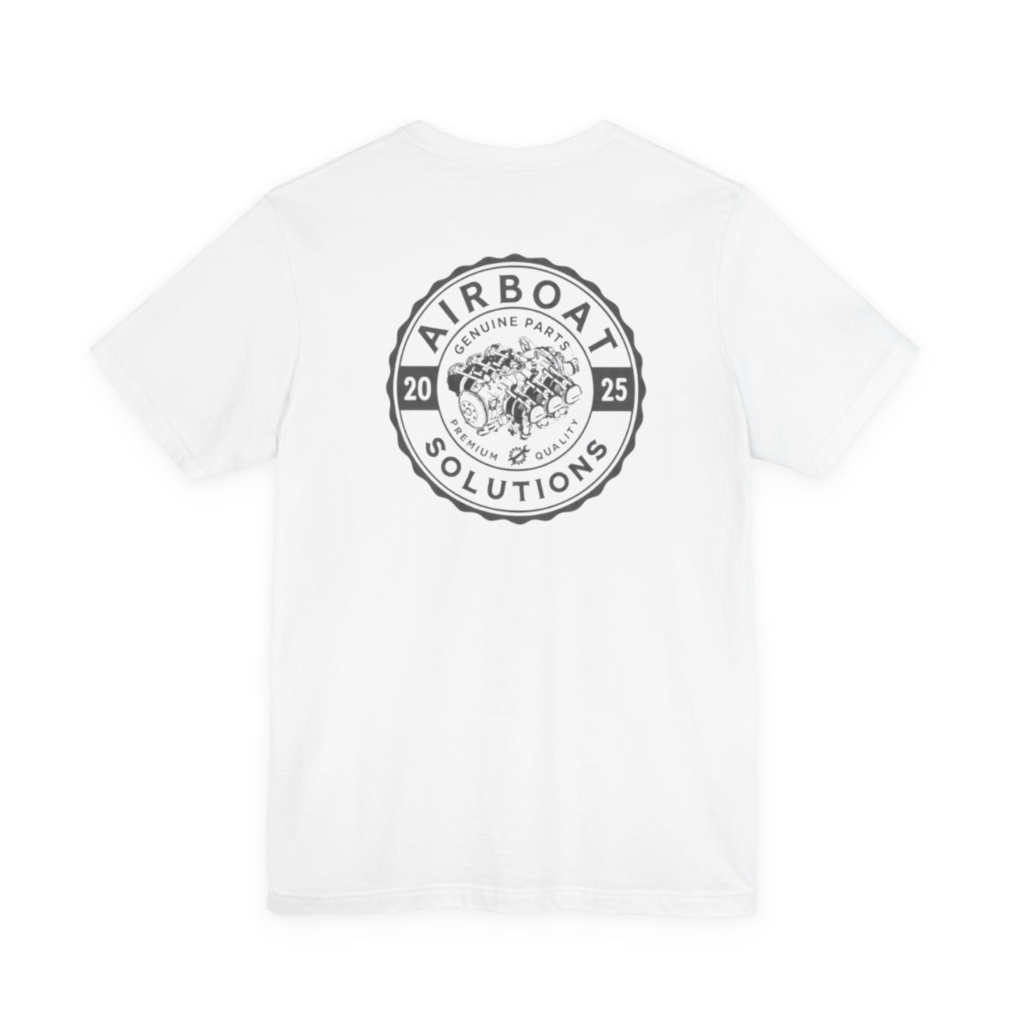 Aircraft Engine Gray Tee