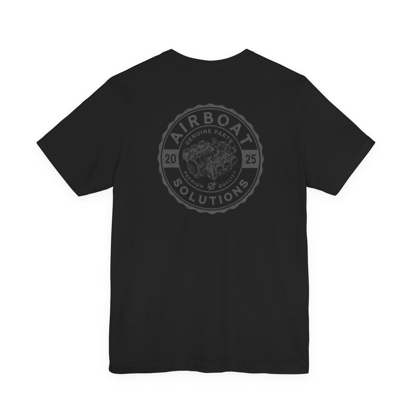 Aircraft Engine Gray Tee