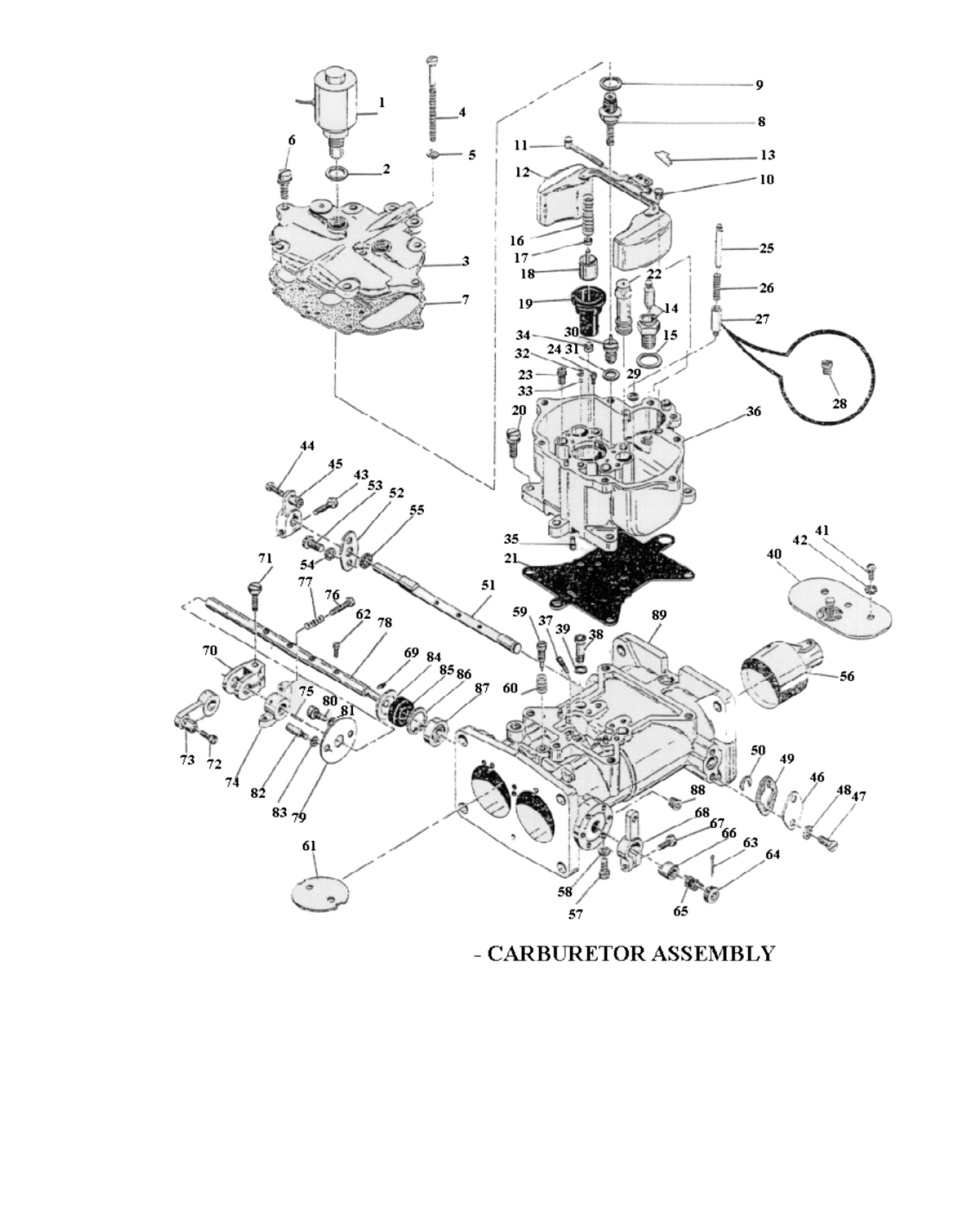 Continental 220 GPU ZENITH Model: 11ADX12 Carburetor (Rubber Piston)