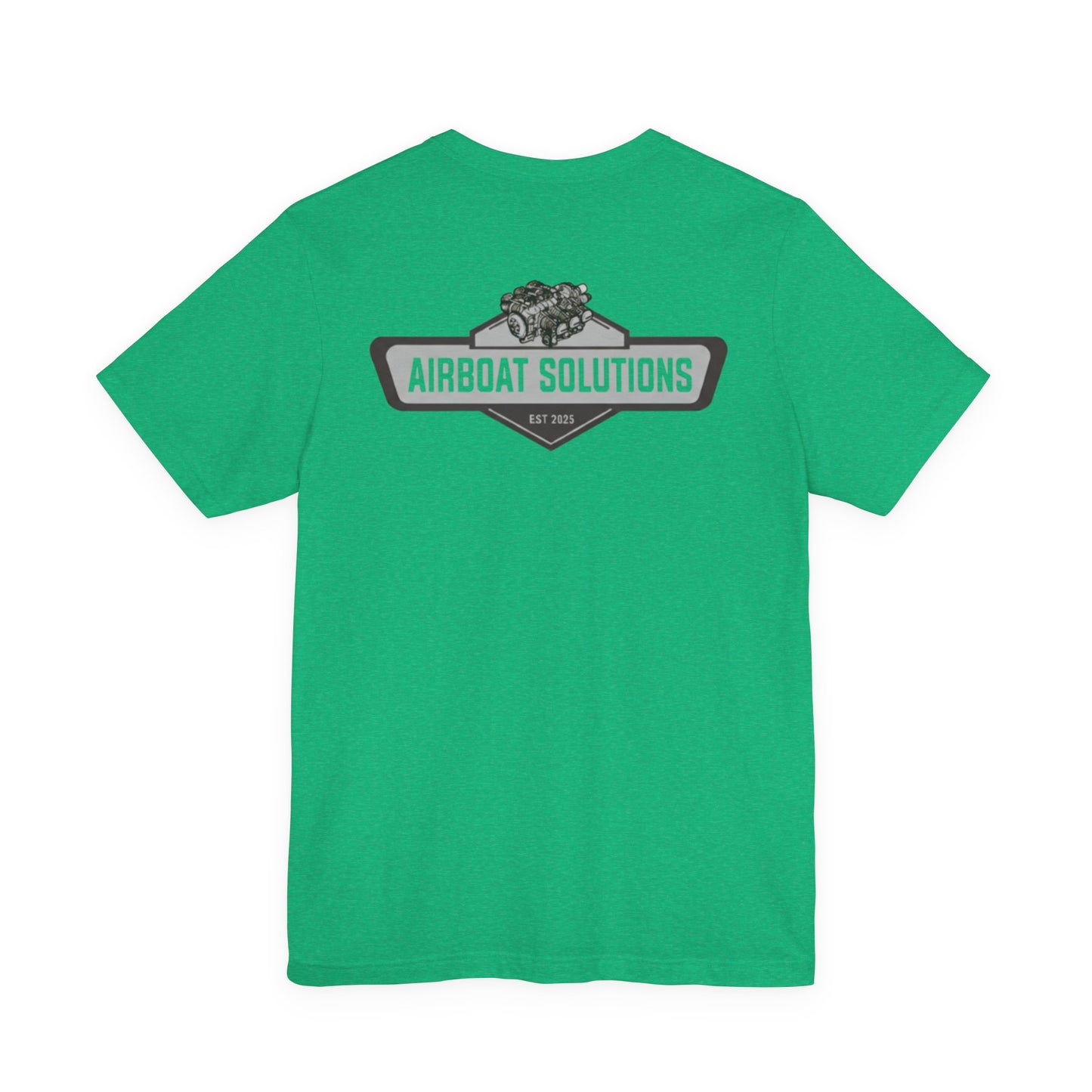 Airboat Solutions Gray Plate Tee