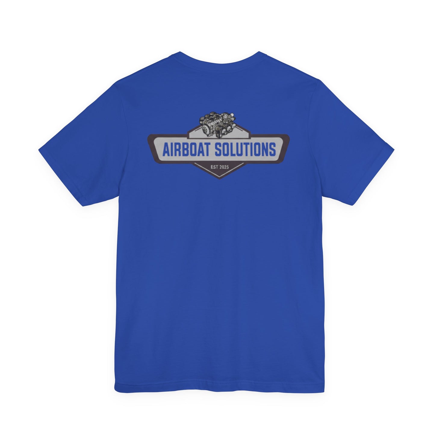 Airboat Solutions Gray Plate Tee