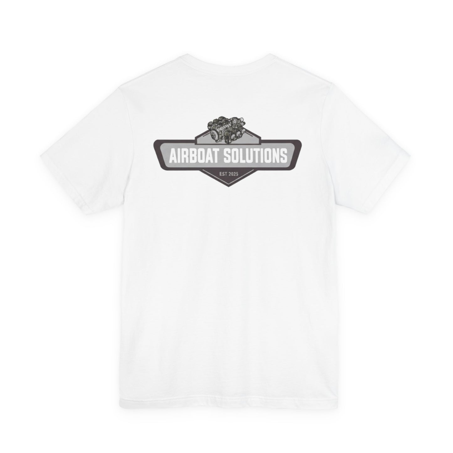 Airboat Solutions Gray Plate Tee