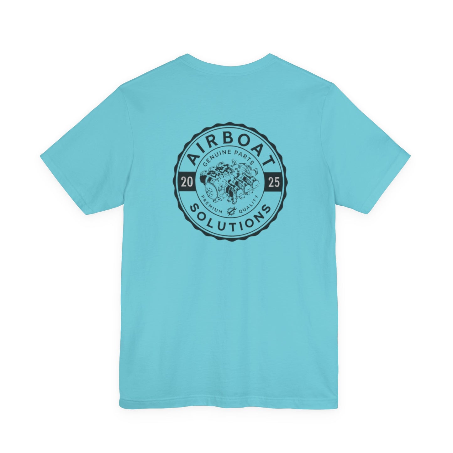 Aircraft Engine Black Tee