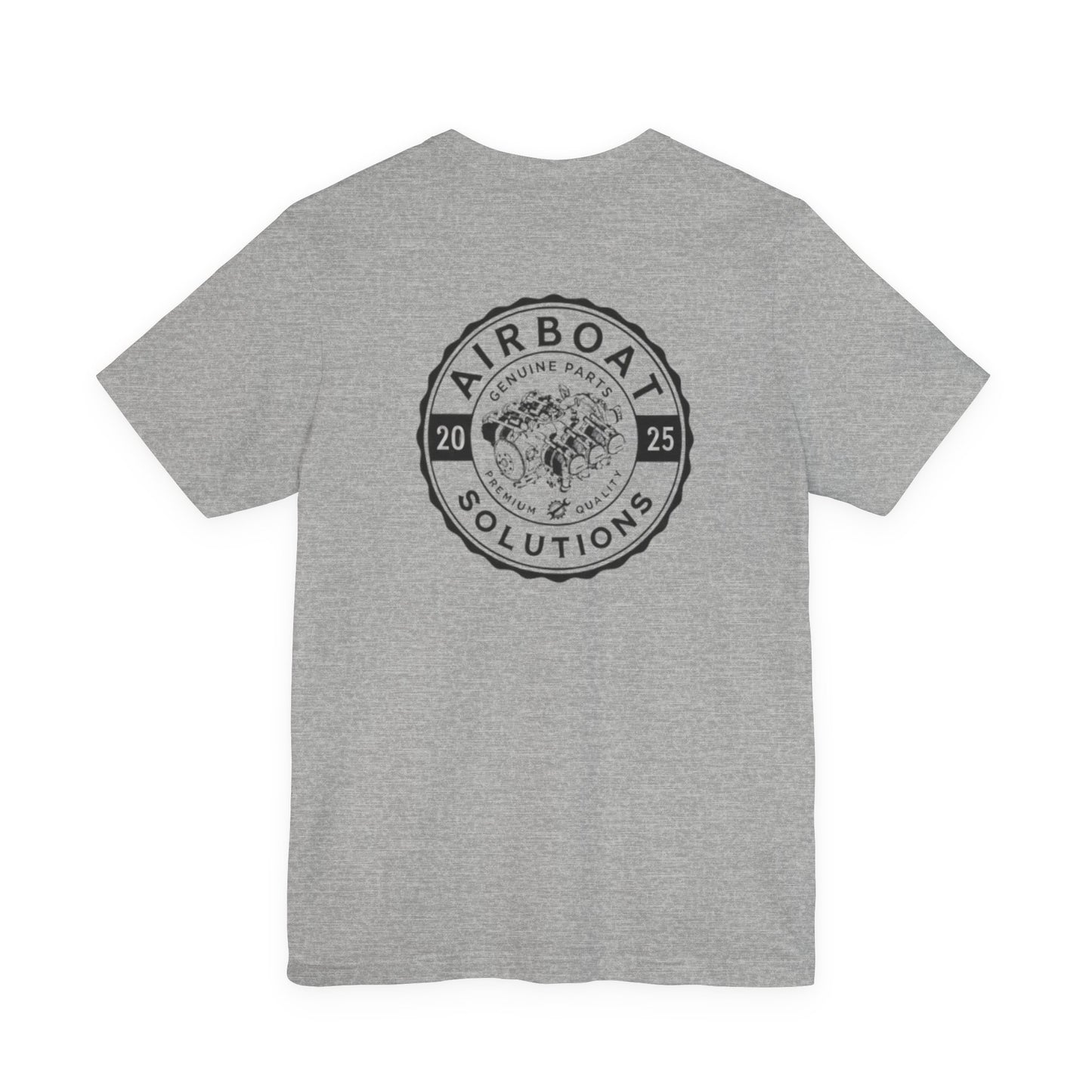 Aircraft Engine Black Tee