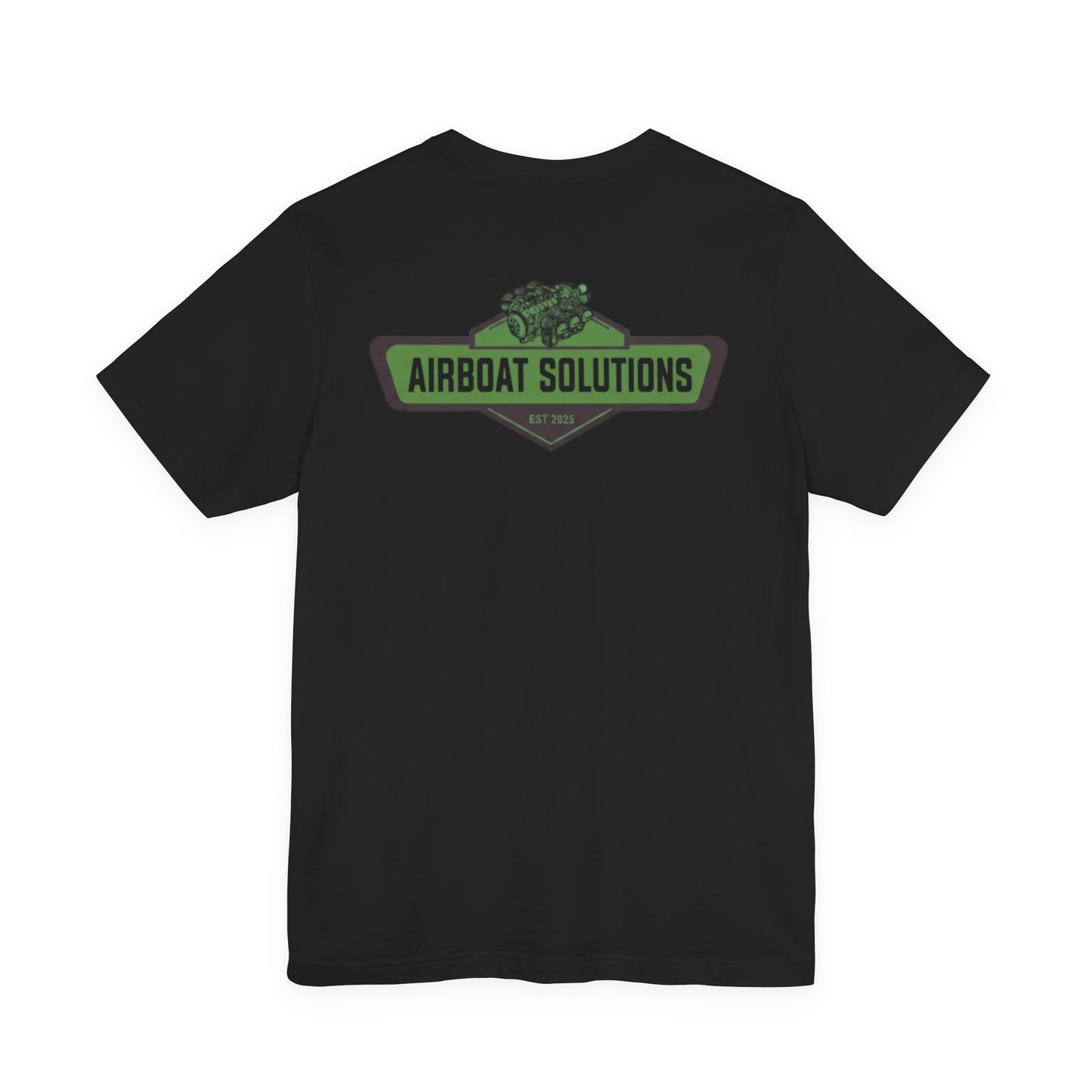 Airboat Solutions Green Plate Tee