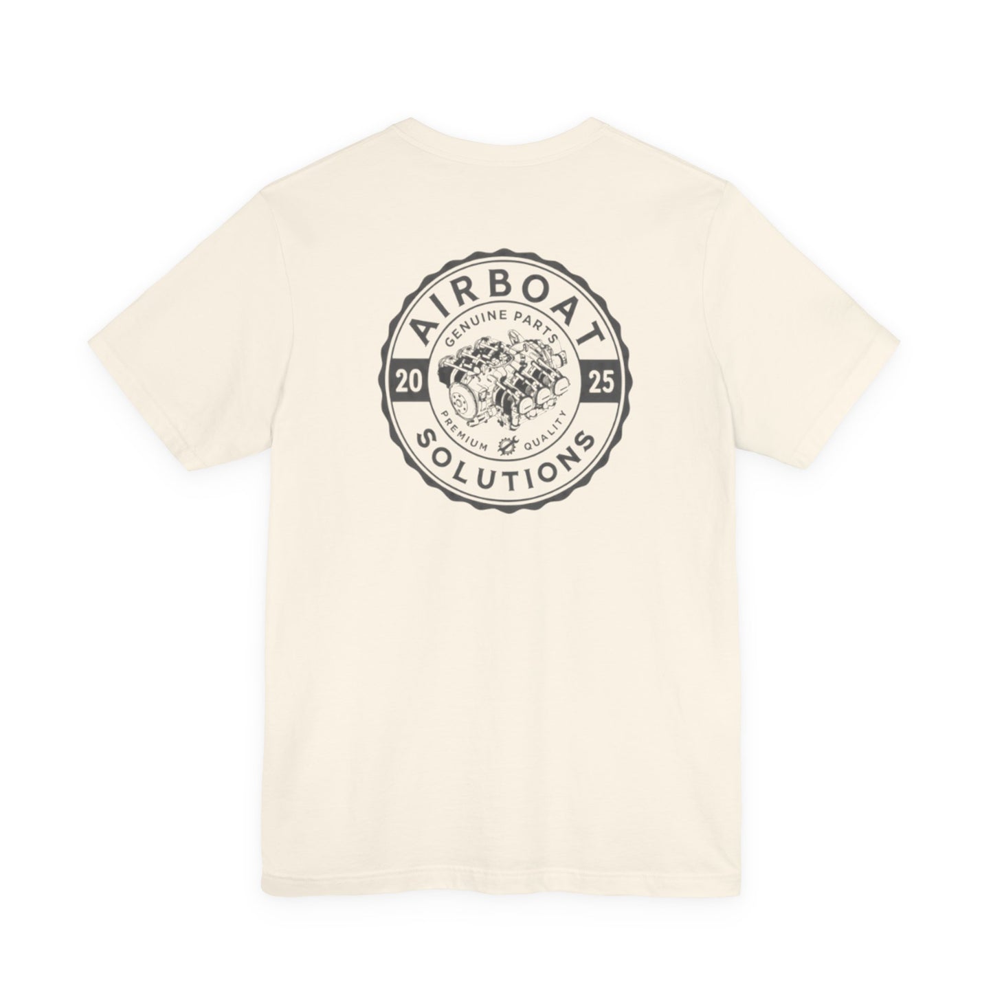 Aircraft Engine Gray Tee