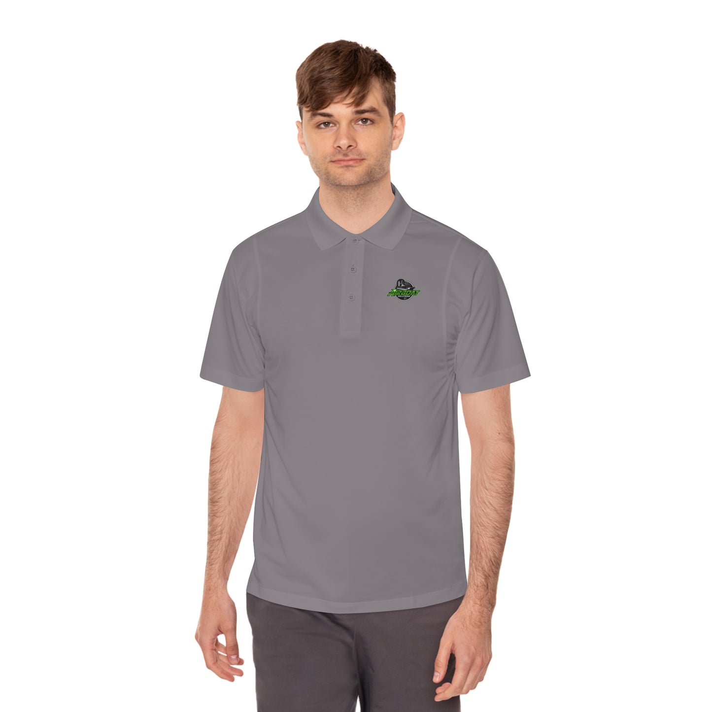 Airboat Solutions Men's Sport Polo Shirt