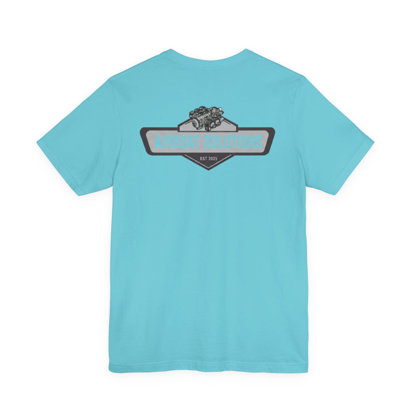 Airboat Solutions Gray Plate Tee
