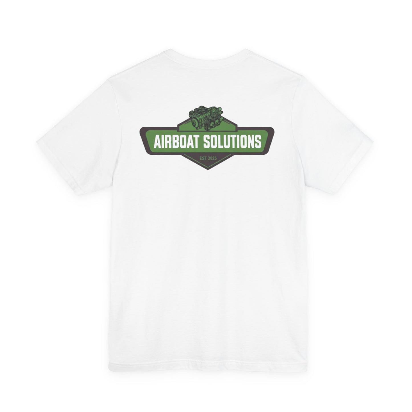 Airboat Solutions Green Plate Tee