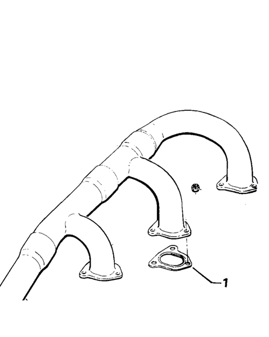 Lycoming Upstack Exhaust Gasket (3 Hole)(Airboat)