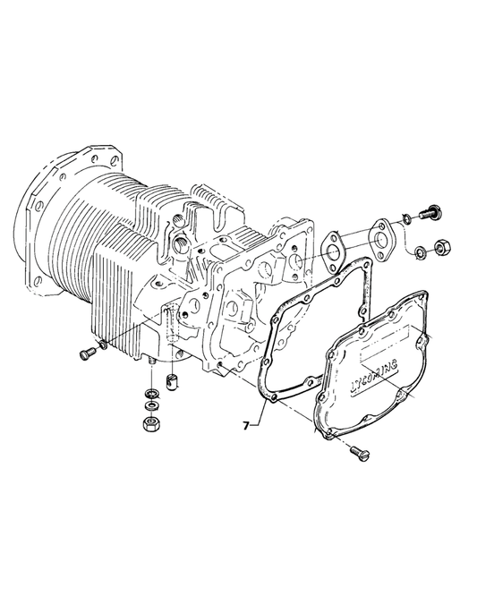 Lycoming Rocker Cover Silicone Gasket (9 Holes) (Airboat)
