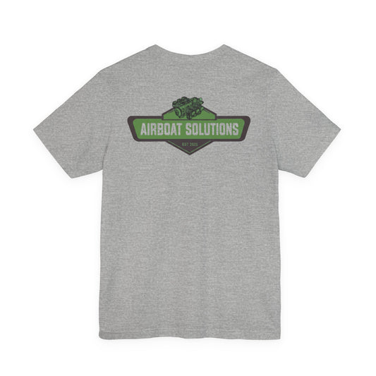 Airboat Solutions Green Plate Tee