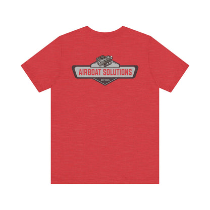 Airboat Solutions Gray Plate Tee
