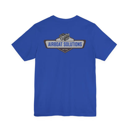 Airboat Solutions Gray Plate Tee