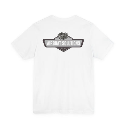 Airboat Solutions Gray Plate Tee