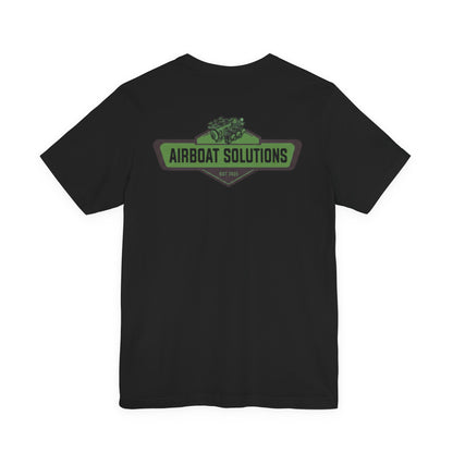 Airboat Solutions Green Plate Tee