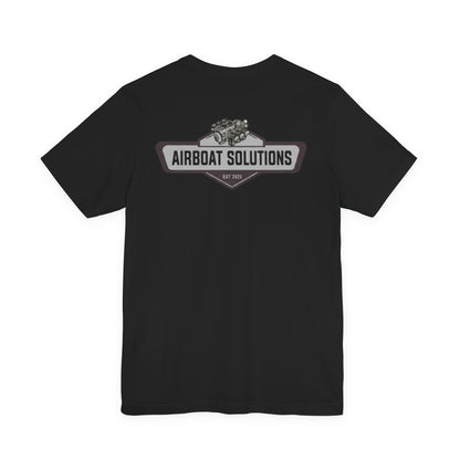 Airboat Solutions Gray Plate Tee