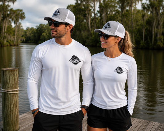 Airboat Solutions Gray Patch Hat