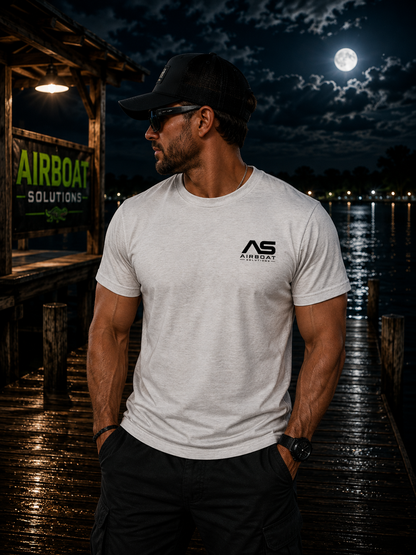 Airboat Solutions® Night Run Performance Tri-Blend T-Shirt