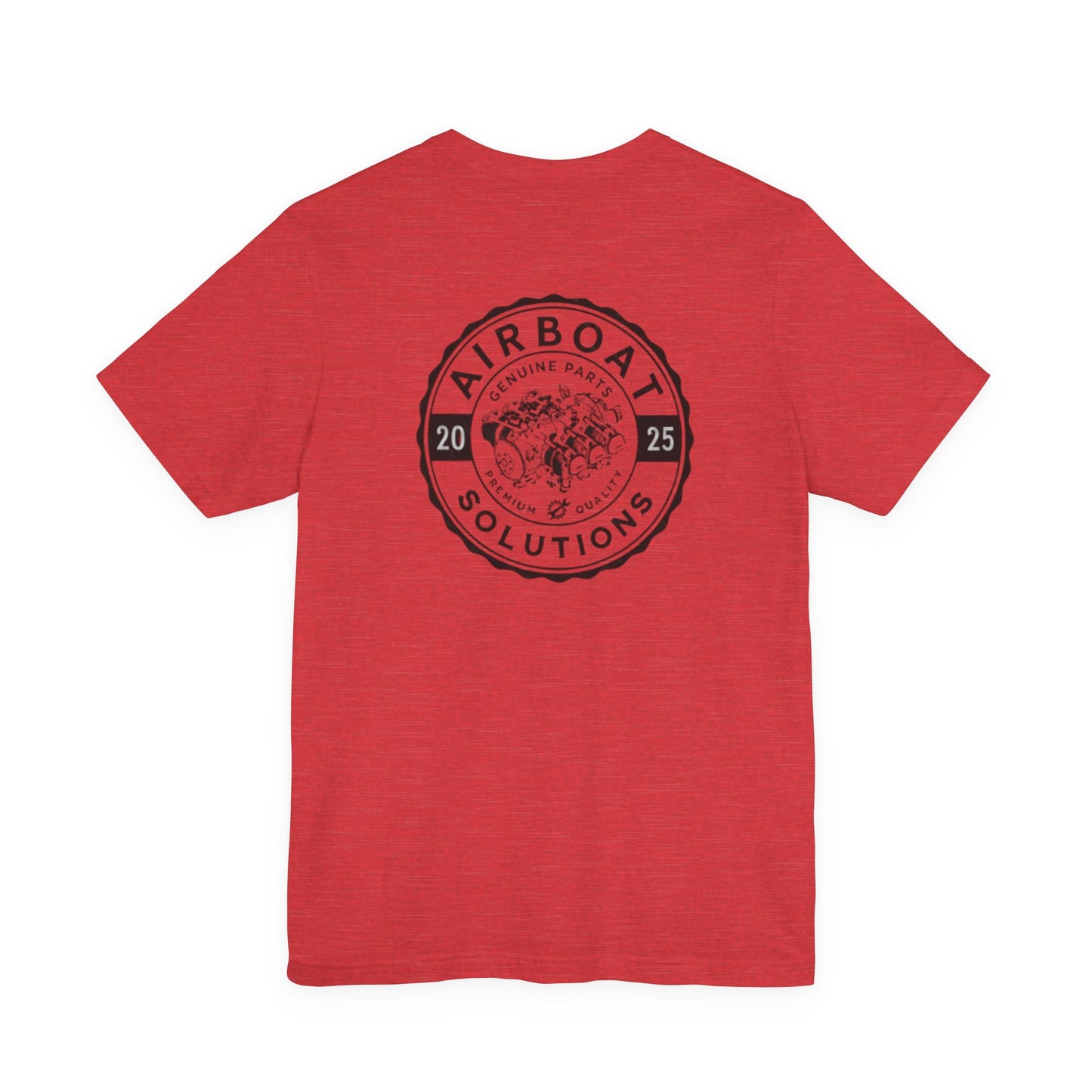 Aircraft Engine Black Tee