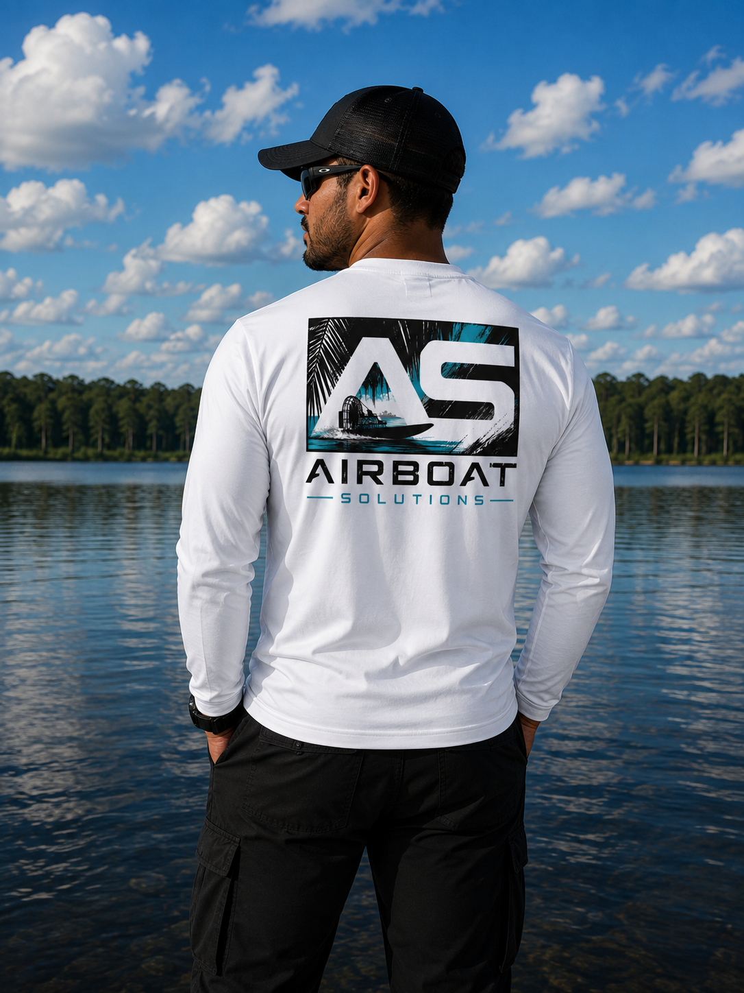 Airboat Solutions Performance Long Sleeve Tee