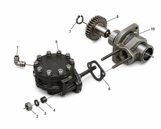 Continental 220 GPU Engine Mechanical Fuel Pump Mounting Gasket
