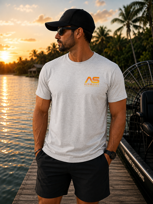 Airboat Solutions Sunset Airboat Graphic T-Shirt