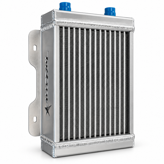 High Performance Airboat Oil Cooler | -12AN Flange Mount