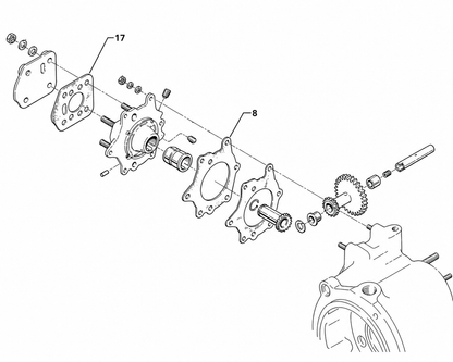 Lycoming IGO & IGSO-540 Reduction Gear Housing & Governor Drive Gasket Kit