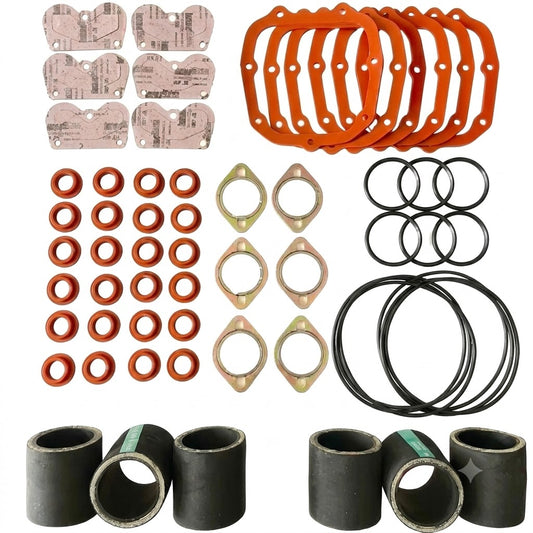 Continental 220 GPU Engine Top Overhaul Rubber Silicone Gasket Kit (Airboat)