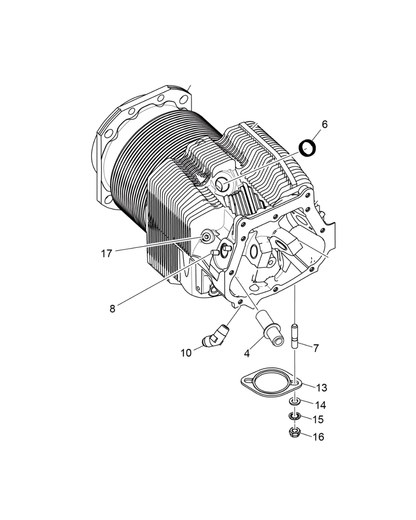 Lycoming Exhaust Gasket (Airboat)