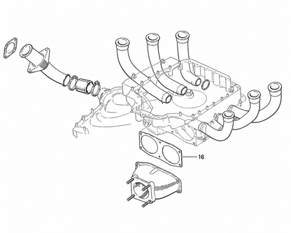 Lycoming Air Throttle Housing Gasket | O-540 IO-540 TIO-540 IO-720