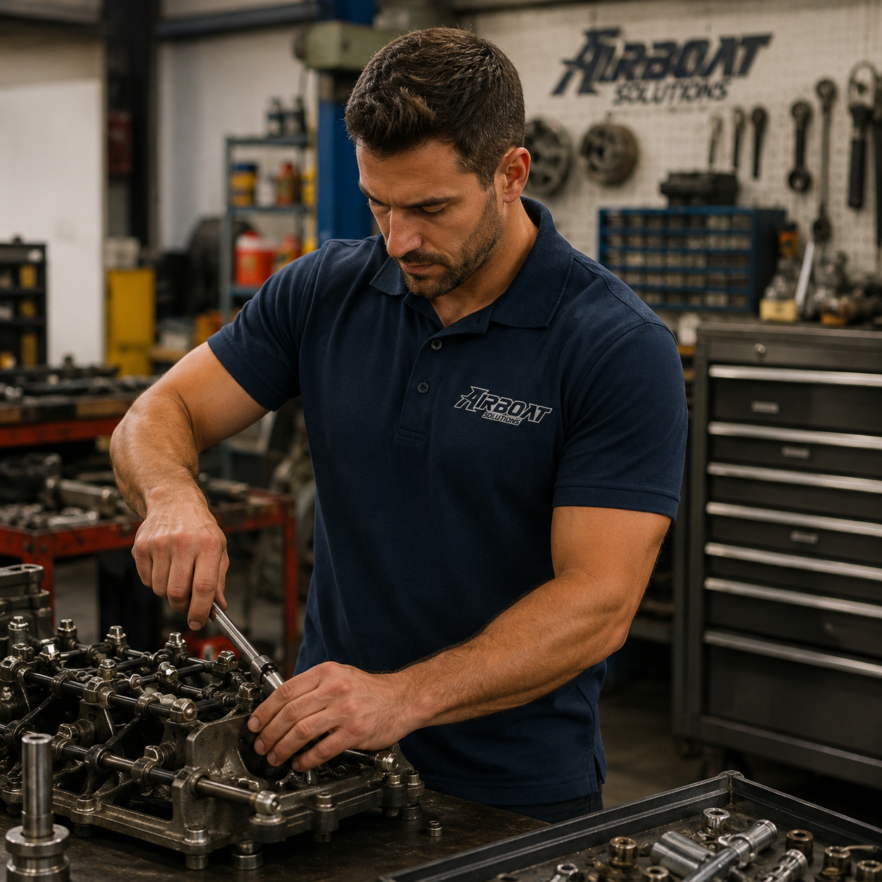 Airboat Solutions Polo