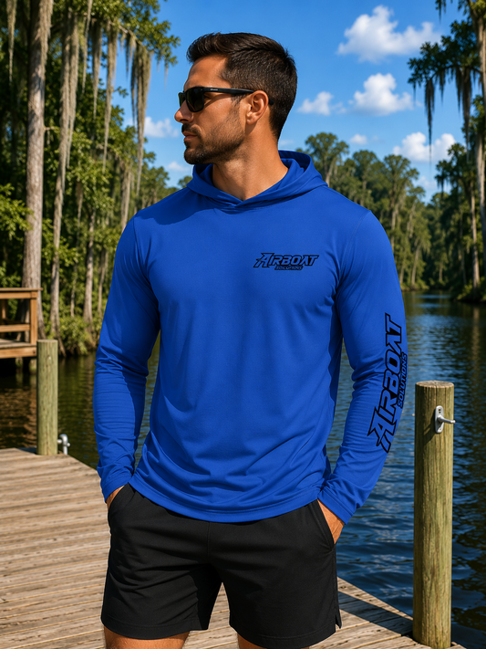 Airboat Solutions Hooded Performance Long Sleeve