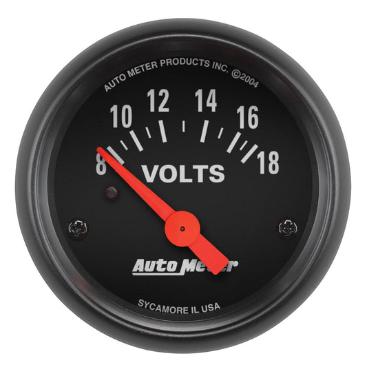 Analog Voltmeter – 8–18 Volt, 2-1/16"