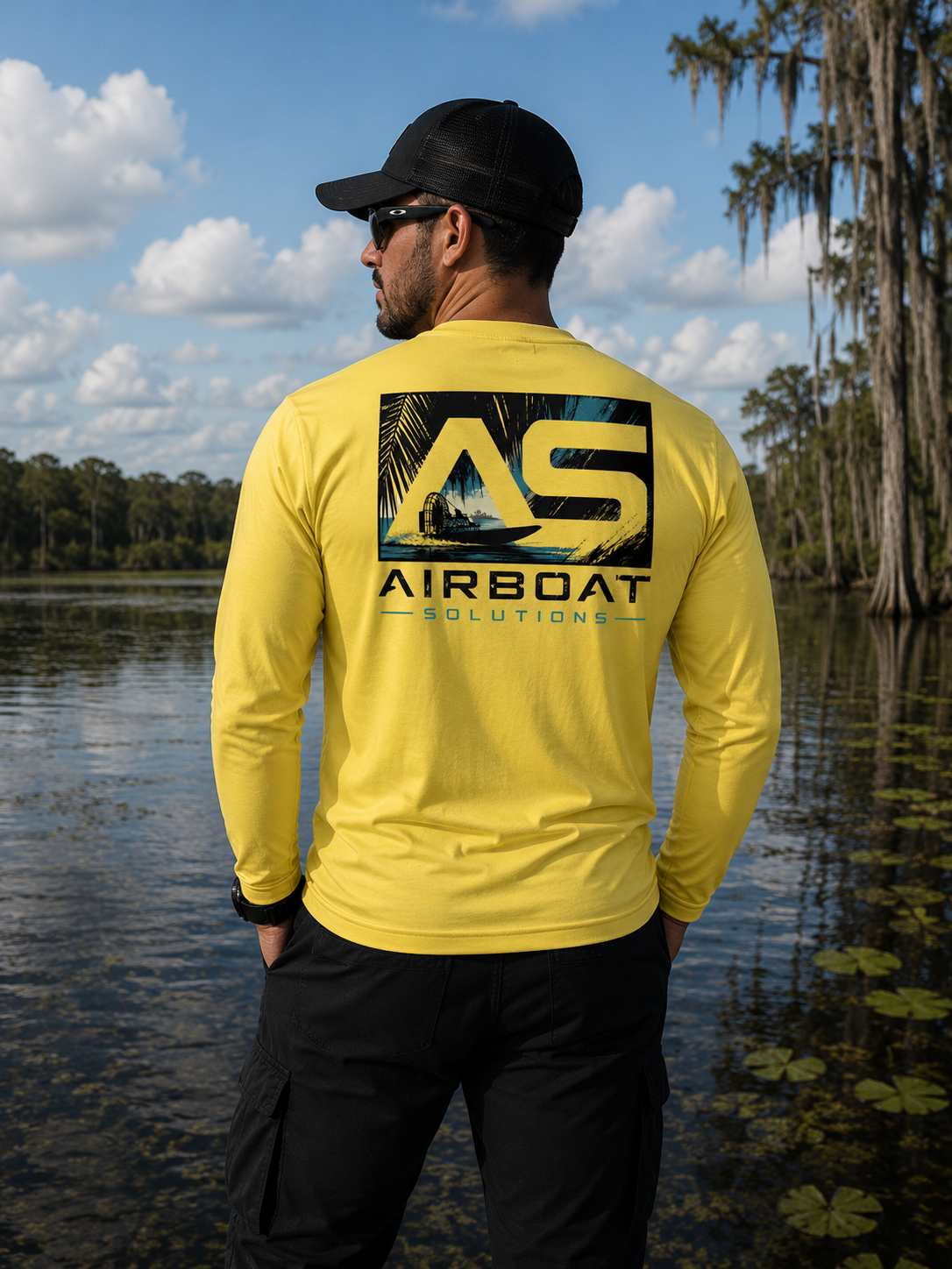 Airboat Solutions Performance Long Sleeve Tee