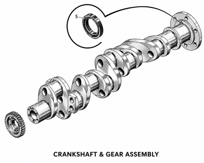 Continental PE-150 220 GPU / Crankshaft Seal
