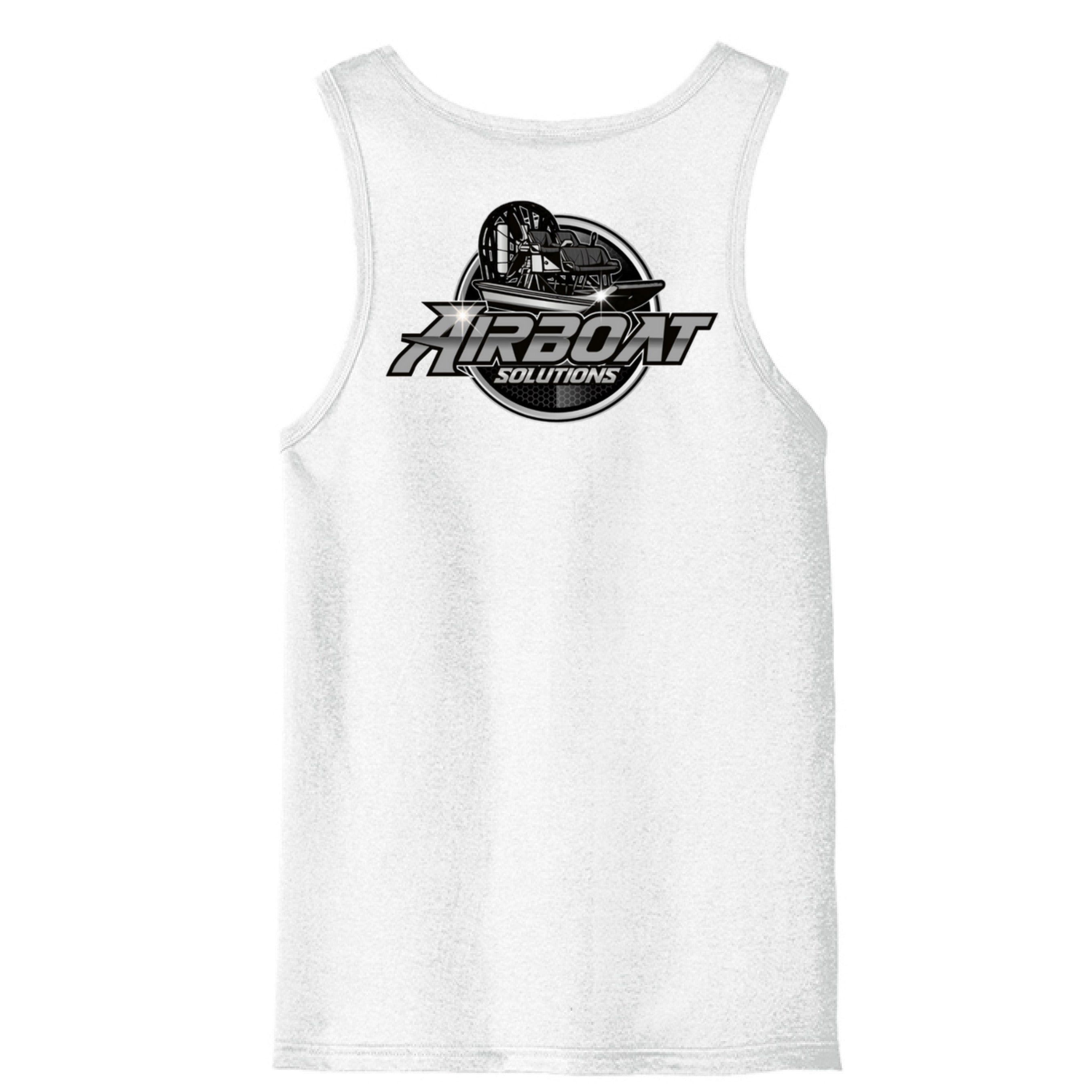 Airboat Solutions Gray Logo Tank