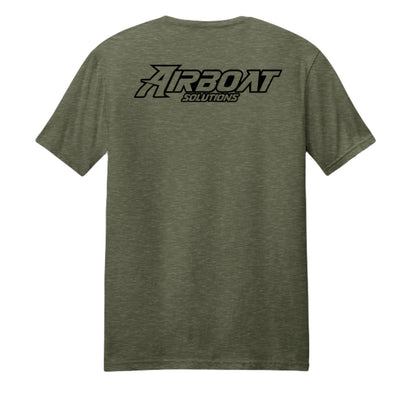 Heathered Olive - DM108 - BACK