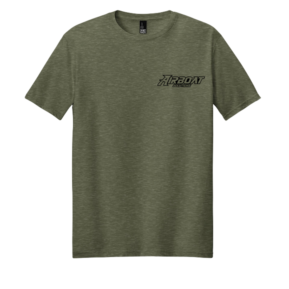 Heathered Olive - DM108 - FRONT