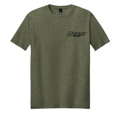 Heathered Olive - DM108 - FRONT