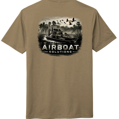 Coyote Brown Heather - DM130 - BACK