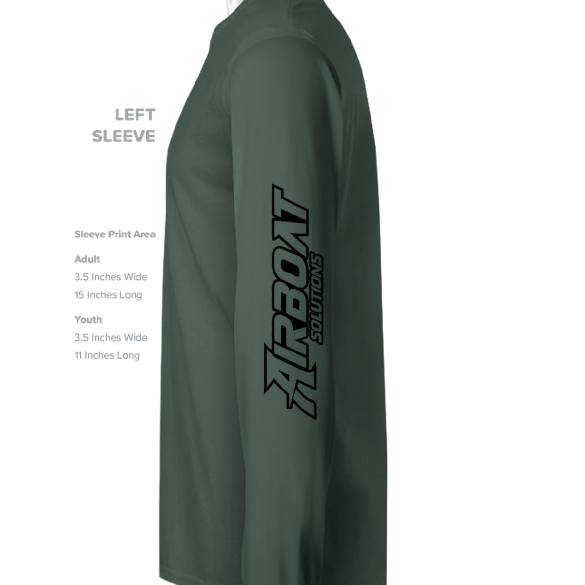 Forest Green - ST420LS - SLEEVE_LEFT