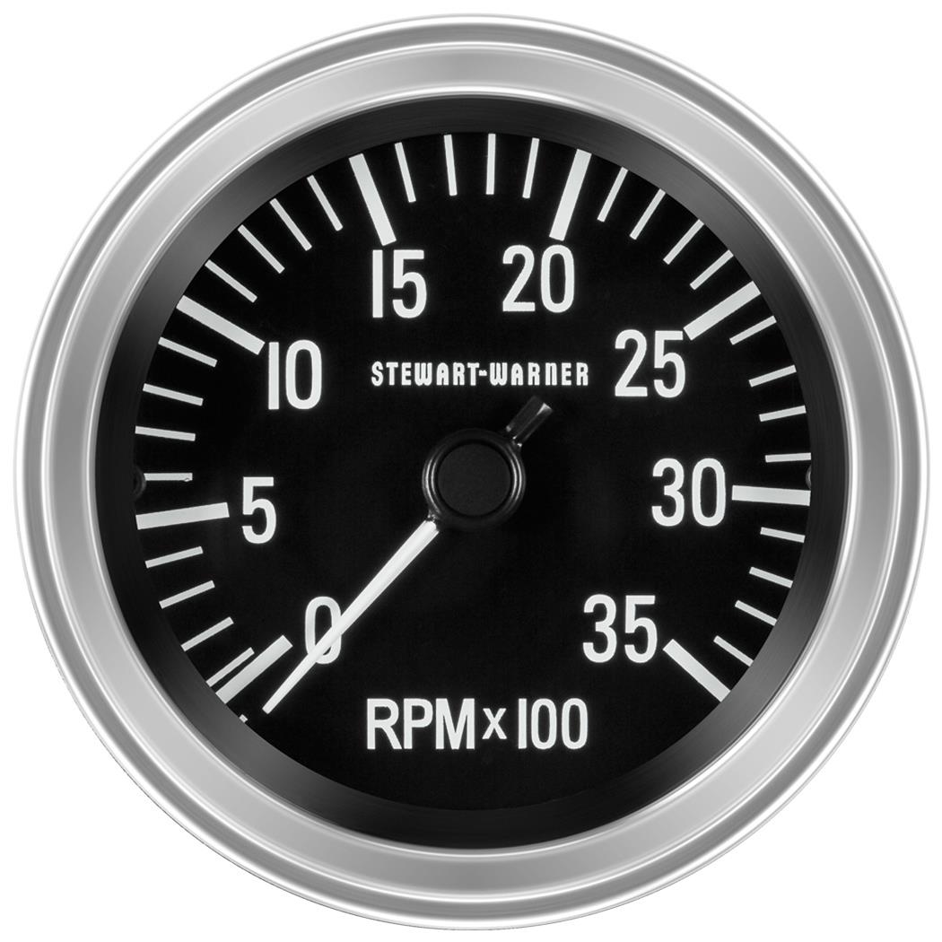 Mechanical Tachometer – 3-3/8" (0–3,500 RPM)