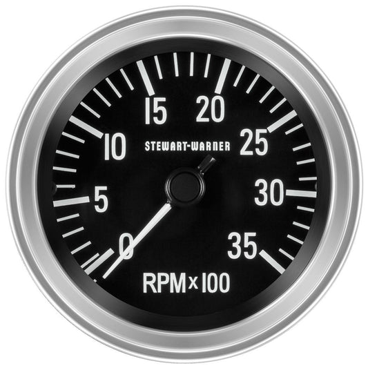 Mechanical Tachometer – 3-3/8" (0–3,500 RPM)
